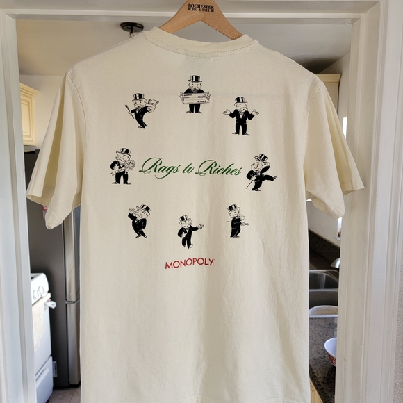 PALACE Monopoly X Shoe Palace Cream Tee - Picture 8 of 8